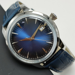 <span class=keywords><strong>Montre</strong></span>-<span class=keywords><strong>bracelet</strong></span> automatique mécanique <span class=keywords><strong>Seiko</strong></span> pour homme, série Cocktail Sunray, cadran 40 mm, <span class=keywords><strong>bracelet</strong></span> en cuir 20 mm, résistante à l'eau - Product Image 4
