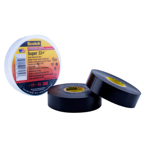 Siêu 33 + Vinyl cách điện băng PVC 0.18 mét đen cao su dính cách điện cho ứng dụng điện - Product Image 2