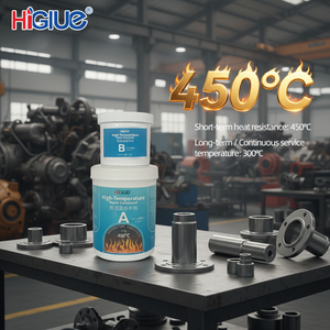 Masilla Metálica de <span class=keywords><strong>Dos</strong></span> Componentes Resistente al Calor, 500g, para Reparación de Defectos y Grietas en Fundición, Anticorrosiva, para Unir Hierro y Aluminio - Product Image 1