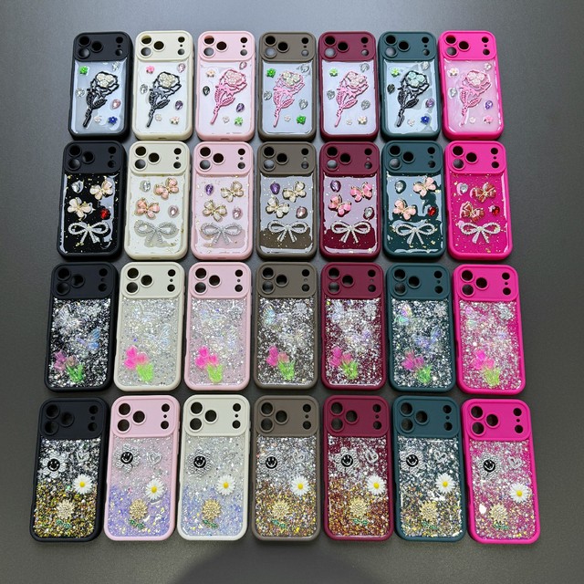 Fashion 3D Cartoon Pattern TPU Shockproof Phone Cover for iPhone 17 Promax 16 15 14 Phone Case Anti-Fall