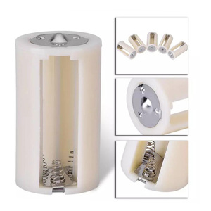 Ngăn Chứa Pin 3XAA Chuyển Đổi Hộp Đựng Bộ Chuyển Đổi 4.5V <span class=keywords><strong>3</strong></span> AA Sang <span class=keywords><strong>D</strong></span> - Product Image 6