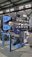 Nouvelle machine à granulés d'aliments pour volailles de petite taille, haute efficacité, en acier inoxydable, pour aliments pour animaux à base de soja et de céréales, avec matrice annulaire et moteur