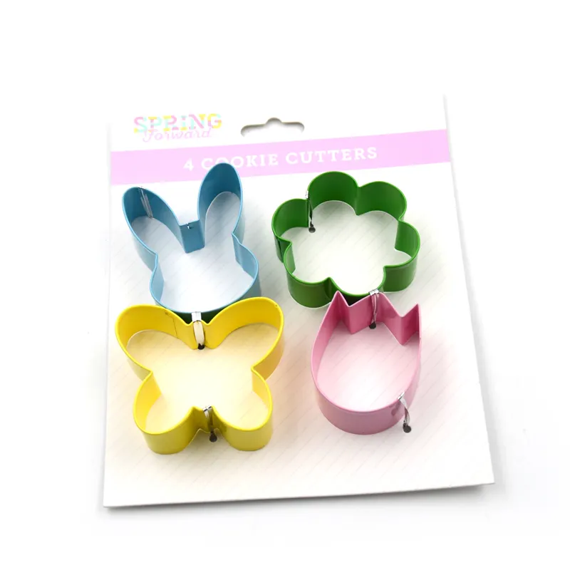 Colour Shape Cookie Cutter Set Printed Designed Cookie Cutter