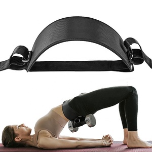 Booty Training Musculation Squat Workout Réglable <span class=keywords><strong>Anti</strong></span> Slip Taille Tondeuse Pad Poussée Hanche Pont <span class=keywords><strong>Ceinture</strong></span> Pour Haltère - Product Image 4
