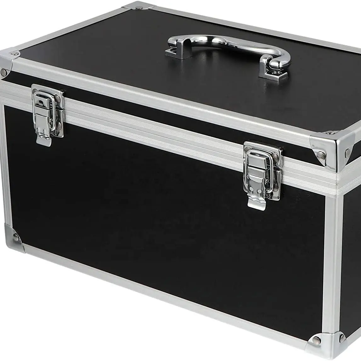 Boîte à outils en aluminium, mallette rigide portable en métal Boîte à outils pour instruments de test Outils 29X16cm