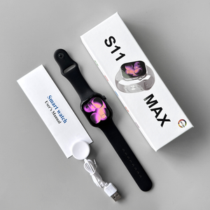 Nuovo <span class=keywords><strong>Smartwatch</strong></span> S11MAX Quadrato con Cinturino in Silicone, Display TFT Magnetico, 5-10 Giorni di Autonomia, Impermeabile, Contapassi, Monitoraggio Battito Cardiaco - Product Image 2