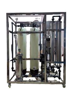 250 Lph acier inoxydable Ro systèmes Purification système d'osmose inverse Ro filtration de traitement de l'eau pure pour usine d'eau - Product Image 5