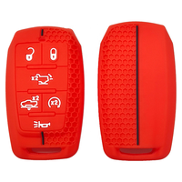 Housse de porte-clés en silicone pour Dodge RAM 1500 2500 3500 4500 5500 Pickup 2019 2020 2021 2022 Accessoires de voiture