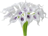 Grosir Pabrik Mini Bunga Calla PVC 35cm Gaya Cina Dekorasi Pernikahan & Rumah Perlengkapan Fotografi