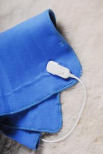 Couverture chauffante électrique 60W, <span class=keywords><strong>matelas</strong></span> chauffant, réglages de chaleur 0-1-2-3-0, tissu non tissé, <span class=keywords><strong>160</strong></span>*140cm, bleu, chauffage rapide, double - Product Image 3