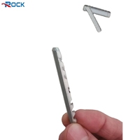 Conector de Acero para Ventanas y Puertas Dobles, Barra Espaciadora