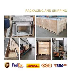 Cửa sổ trượt hai lớp với khung hợp kim nhôm màu trắng cho phòng khách nhà bếp - Product Image 6