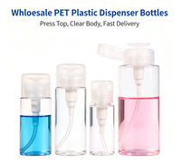 Bouteilles distributrices vides à pompe pour démaquillant et dissolvant de vernis à ongles, idéales pour les marques cosmétiques (vente en gros)