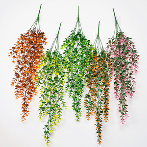 Fleurs artificielles en éucalyptus pour toutes les saisons, plantes suspendues, 30cm-100cm, décoration intérieure, verdure en plastique - Product Image 2