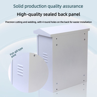 Boîtier de distribution industriel en acier galvanisé étanche IP30 pour usage extérieur, avec serrure hybride, 300A 230V, coffret électrique