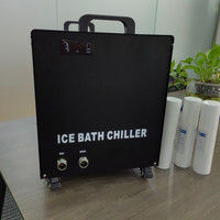 Système de refroidissement tout-en-un pour bain de glace avec compresseur 220V pour la récupération des athlètes