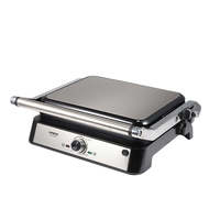 Machine à steak électrique RSC 3-en-1, gril, gaufrier, presse panini multifonctionnelle, sans fumée, détachable, en acier inoxydable