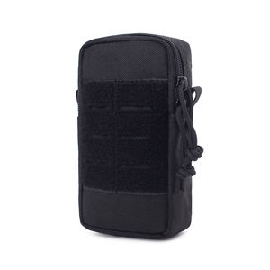 ซองหนังอเนกประสงค์แบบมีซิปกระเป๋าคาดเอวกระเป๋าโทรศัพท์มีซิปกระเป๋ากีฬายุทธวิธี - Product Image 4