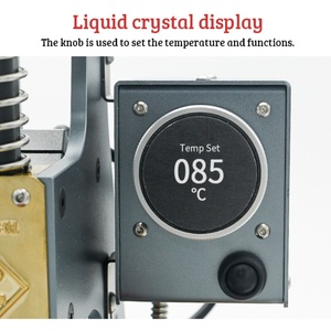 Mini Digital Hot Foil Stamping Machine Gold Silver Foil Manual Digital <b>Leather</b> Logo Embossed Machine T Slot Hot Stamping Machine - Product Image 6