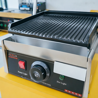 Équipement de cuisine commerciale, machine à frire électrique en acier inoxydable, stabilité à haute température, nettoyage facile