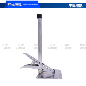 Fabric <b>Clamp</b> 8 Inch 10 Inch Square Tube Cutting Bed Garment Industry Use - Product Image 4
