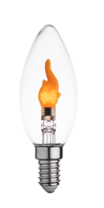 <span class=keywords><strong>Ampoule</strong></span> LED à <span class=keywords><strong>effet</strong></span> de <span class=keywords><strong>flamme</strong></span> vacillante, DC 3V AC 110V 220V E12 E14 E26 <span class=keywords><strong>E27</strong></span>, décorative, C35, candélabre, bougie, <span class=keywords><strong>effet</strong></span> de <span class=keywords><strong>flamme</strong></span> vacillante - Product Image 2