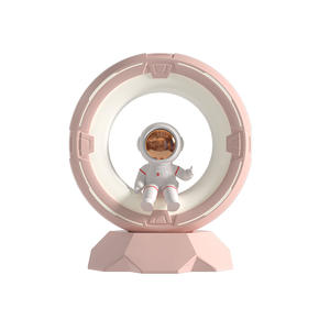 <span class=keywords><strong>Lampe</strong></span> <span class=keywords><strong>de</strong></span> <span class=keywords><strong>chevet</strong></span> moderne en forme d'astronaute, rechargeable par USB, pour filles et adolescents - Product Image 3
