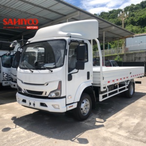 Precio de Fábrica, Camión de Trabajo Mediano Nuevo y Usado de 132HP 4X2 5t, Camión de Carga/Caja/Volquete/Descarga de Isuzu, Gran Venta en el Mercado Peruano - Product Image 1
