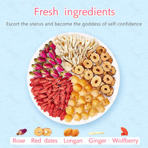 Dromaka 여성 요니 케어 허브 티-유기농 성분을 100% 생리의 편안함과 클렌징 의식에 대한 자연 지원 - Product Image 4