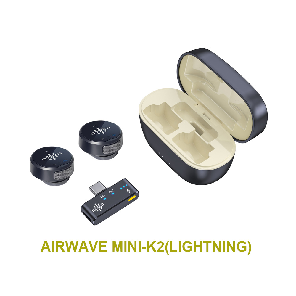 AirWave Mini-K2 (Lightning) - azul grisáceo
