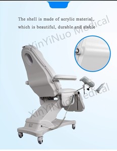 XinYiNuo Hôpital Médical Clinique Rose <span class=keywords><strong>Chaise</strong></span> D'examen Gynécologique 3 Moteurs <span class=keywords><strong>Chaise</strong></span> Gynécologique Électrique Lit Esthétique - Product Image 3