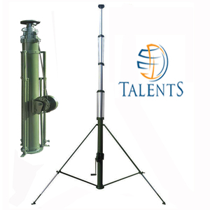 Mástil Telescópico de 4.5m con Capacidad de Carga de 30kg y Manivela - Product Image 4