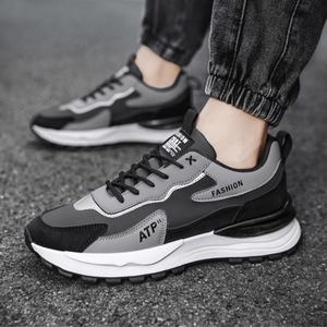 <b>Men's</b> Breathable Sports <b>Shoes</b> 2026 New Model Wear-resistant Outdoor Traveling Leisure <b>Shoes</b> Leather <b>Waterproof</b> Safety <b>Shoes</b> - Product Image 5