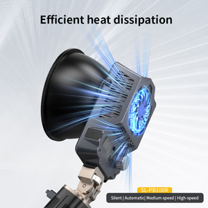 100W RGB 2500K-6500K Full Color RVB LED COB Professional LED Video Light avec 140W Power Supply Handle pour Youtube - Product Image 3