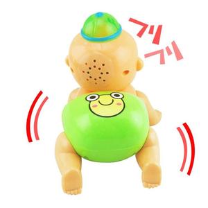 Poupée électrique rampant en plastique, 12x9x11cm, jouet pour bébé alimenté par batterie, pour 0-24 mois, unisexe - Product Image 3