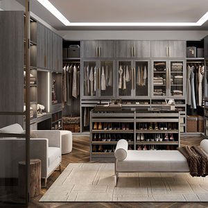 Custom Modern Solid Wood Foldable Portable Bedroom Closet Set with Adjustable <b>Shelves</b> and 5-Year Warranty - Product Image 5