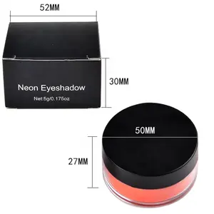 8 Color Wholesale Private Label Cosmetic Eyeshadow Neon Pigment
