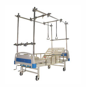 Hebei Jiede Medical <span class=keywords><strong>Equipment</strong></span> Venda quente Cama hospitalar Aço inoxidável três funções ortopedia cama médica - Product Image 1