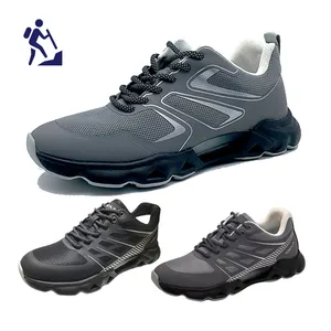 Custom New Design Professional Wear-Resistant Mesh Men Lace Up Outdoor Climb Wade Canyoneering Trek Hiking Shoes
