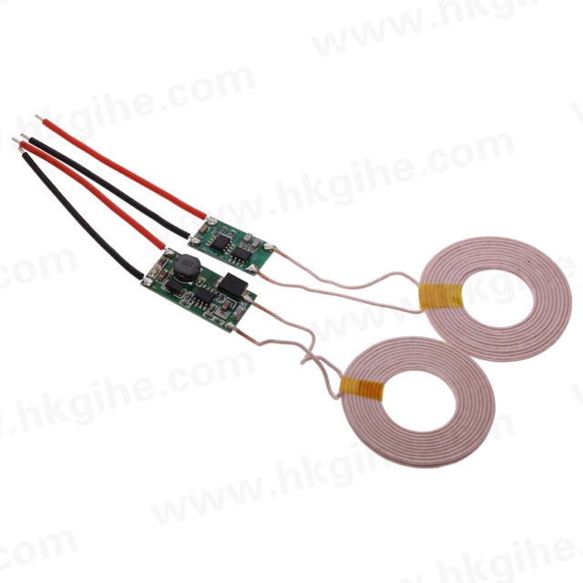wholesale DC 9V-12V Large Current Wireless Power Supply Charger 5V 2A Transmitter Receiver Charging Coil Module DIY XKT-412 bom