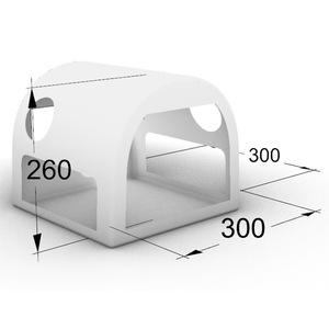 Tente gonflable imperméable entièrement automatique quatre saisons 3-4 <span class=keywords><strong>personnes</strong></span> épaissie Oxford <span class=keywords><strong>Camping</strong></span> nuit équipement crête cabane - Product Image 5