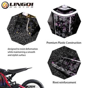 Guardabarros Trasero de Plástico Modificado para Motocicleta LINGQI RACING, Original para Light Bee, Universal para Motocross y Todoterreno - Product Image 3