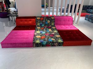 Meijia Offre Spéciale méridienne modulaire capitonnée française canapé Roche <span class=keywords><strong>bobois</strong></span> <span class=keywords><strong>Mah</strong></span> <span class=keywords><strong>Jong</strong></span> - Product Image 4