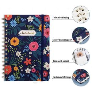 Free Sample <b>Diary</b> Planner Custom Planner Spiral <b>Diary</b> Agenda High Quality Custom Logo Notebooks PU Planner - Product Image 2