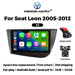 MEKEDE-Reproductor de radio con Android para coche, estéreo, DVR, WIFI, FM, 1024x600, para Seat <span class=keywords><strong>Leon</strong></span> 2005, 2006, 2007, 2009, <span class=keywords><strong>2010</strong></span>, LHD - Product Image 3