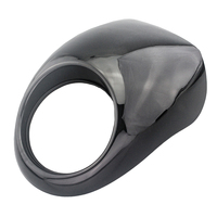 Carénage de phare de moto de 5,75 pouces pour Harley Davidson Sportster Dyna FX XL 883 1200