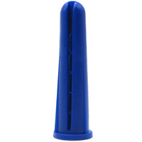 Kit d'ancrage conique en acier PE nylon pour cloisons sèches pour la construction, y compris vis, foret à maçonnerie mesuré en pouces emballé dans une boîte