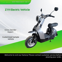 Scooter électrique Z19 à 2 roues, vélo électrique pour la mobilité urbaine, exportation au Vietnam