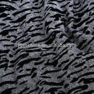 Tùy chỉnh mô hình khác nhau đôi chải Polyester Rayon đổ xô vải dệt kim - Product Image 3