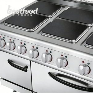 Fourneau Électrique Commercial Robuste en Acier Inoxydable 380V à 6 Plaques pour Équipement de Cuisine - Product Image 3